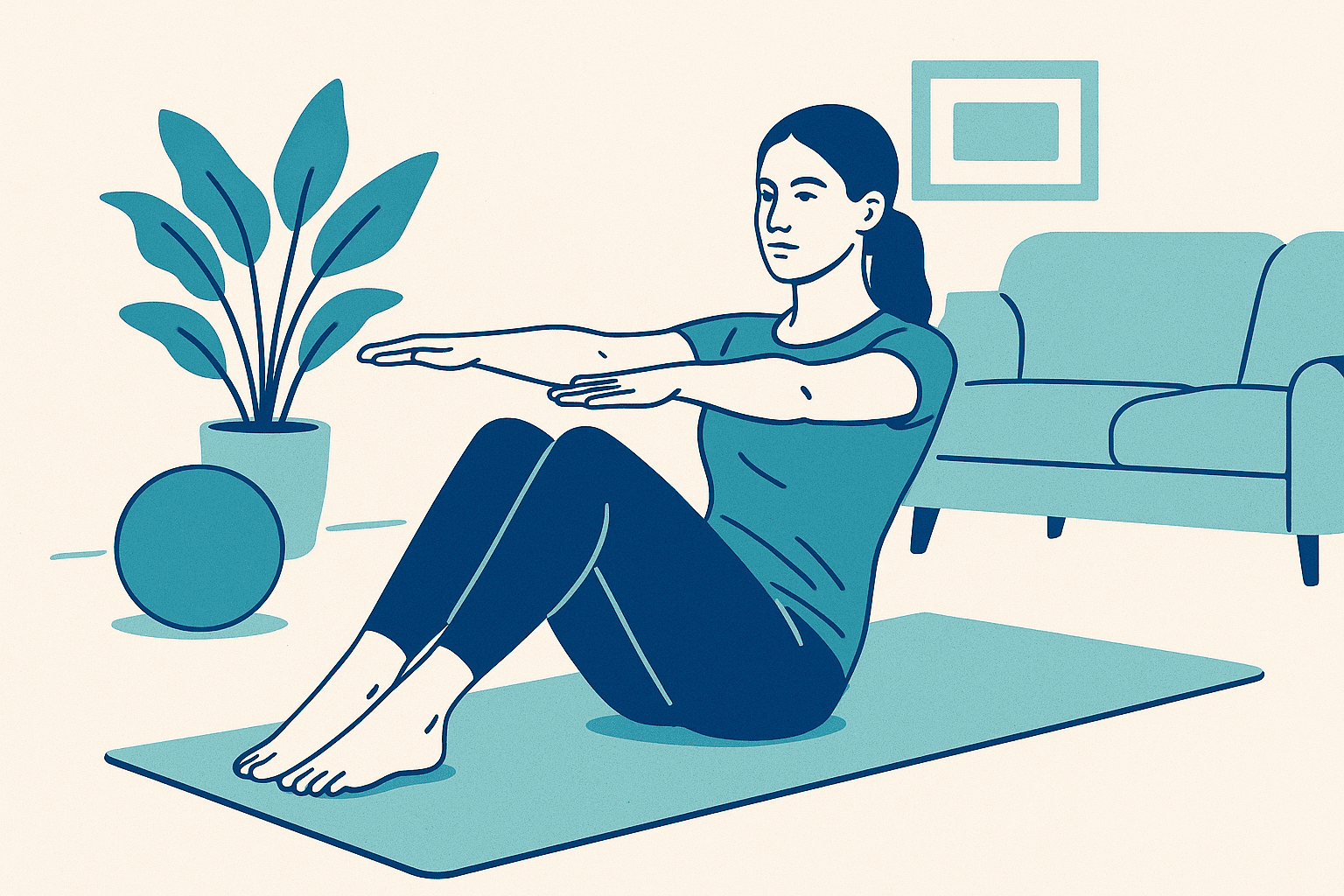 Sesiones de Pilates a domicilio en Tenerife